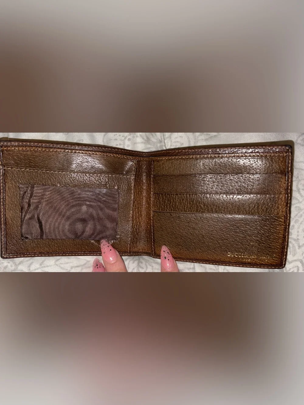 Gucci GG vintage bifold wallet